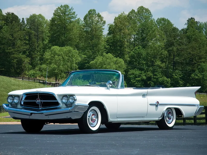 Chrysler 300 Letter Series 1959, открытый кузов, 3 поколение, 300F (10.1959 - 10.1960)