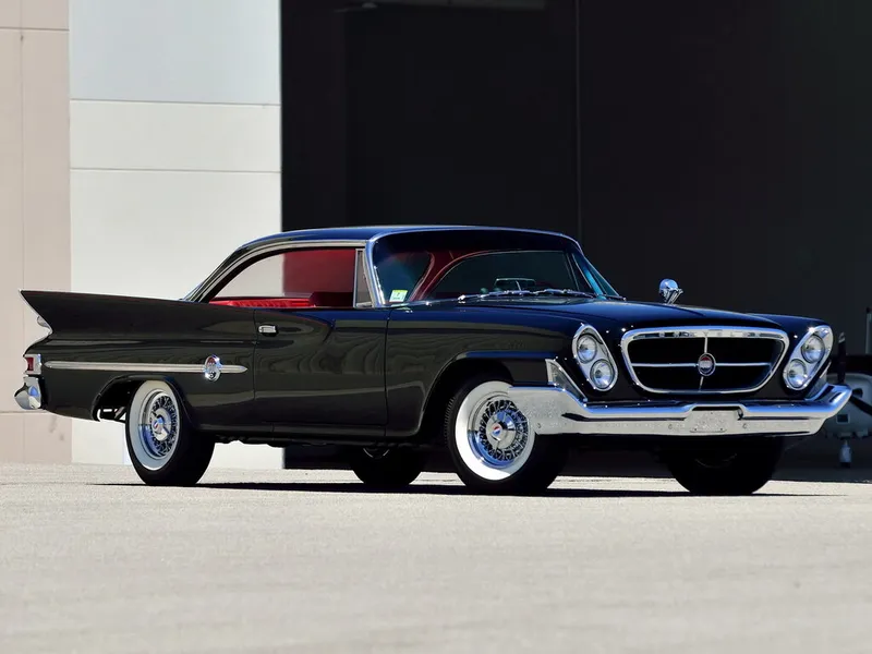 Chrysler 300 Letter Series рестайлинг 1960, купе, 3 поколение, 300G (11.1960 - 09.1961)