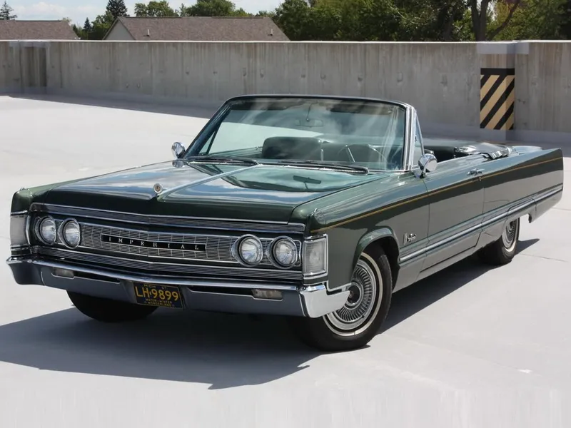 Chrysler Imperial 1966, открытый кузов, 9 поколение (10.1966 - 09.1967)