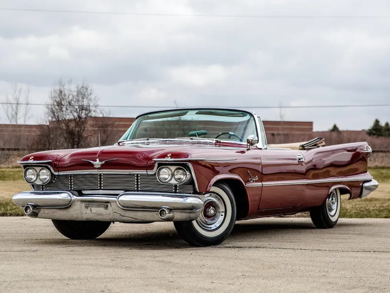 Chrysler Imperial рестайлинг 1957, открытый кузов, 8 поколение (11.1957 - 09.1958)