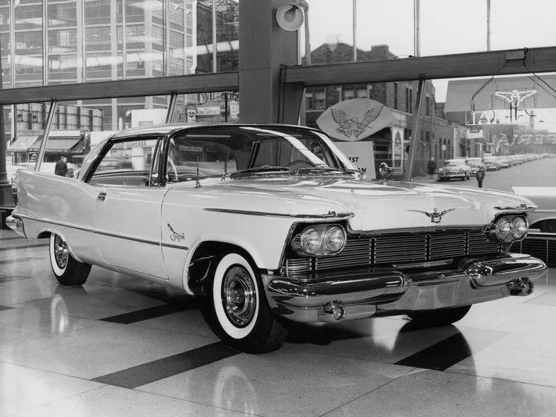 Chrysler Imperial рестайлинг 1957, купе, 8 поколение (11.1957 - 09.1958)