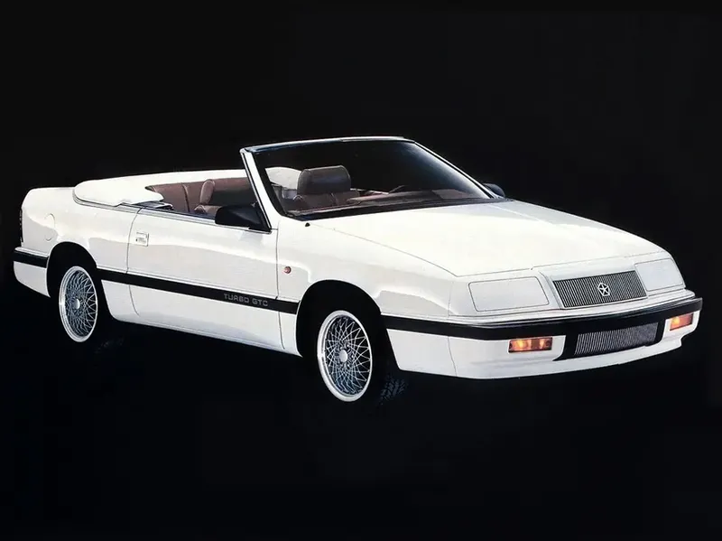 Chrysler Le Baron 1987, открытый кузов, 3 поколение (01.1987 - 01.1992)