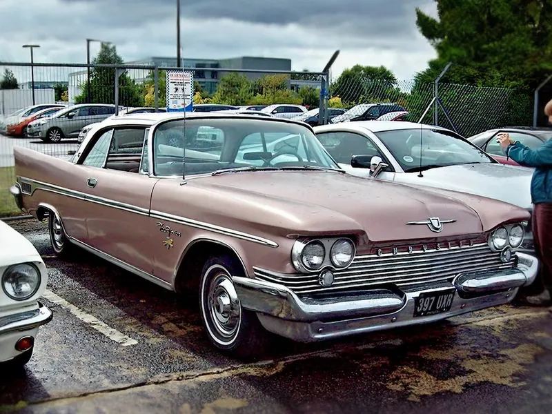 Chrysler New Yorker 2-й рестайлинг 1958, купе, 5 поколение, MC3 (11.1958 - 10.1959)