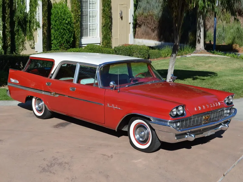 Chrysler New Yorker рестайлинг 1957, универсал, 5 поколение, LC3 (12.1957 - 10.1958)
