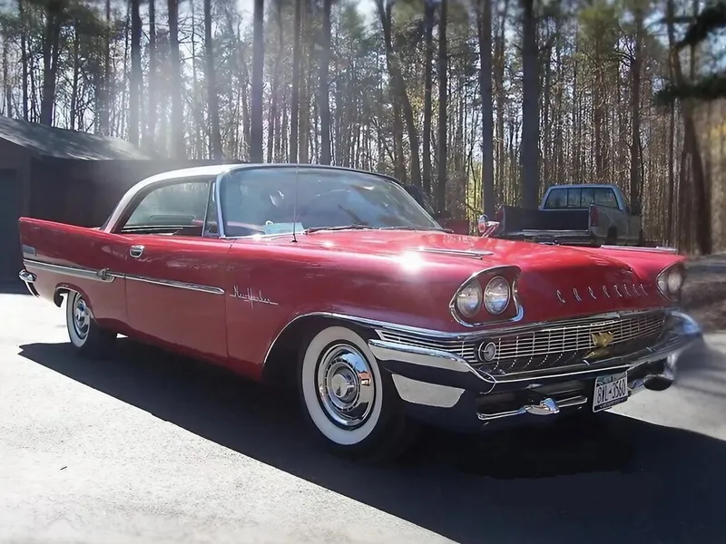 Chrysler New Yorker рестайлинг 1957, купе, 5 поколение, LC3 (12.1957 - 10.1958)