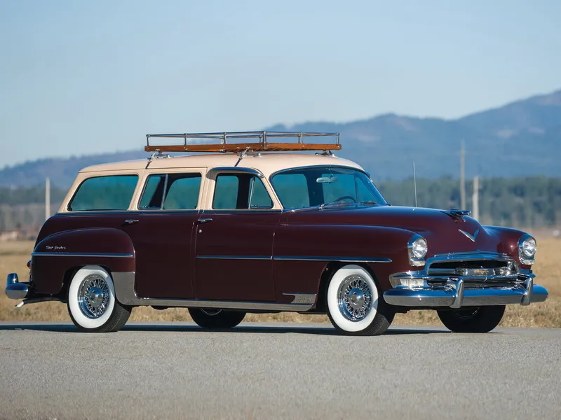 Chrysler New Yorker 4-й рестайлинг 1953, универсал, 3 поколение, C63 (10.1953 - 11.1954)