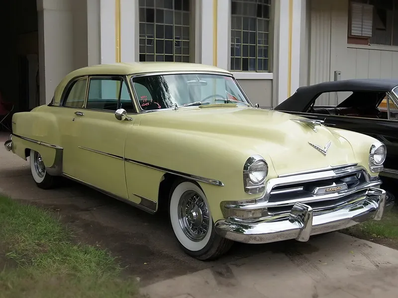 Chrysler New Yorker 4-й рестайлинг 1953, купе, 3 поколение, C63 (10.1953 - 11.1954)