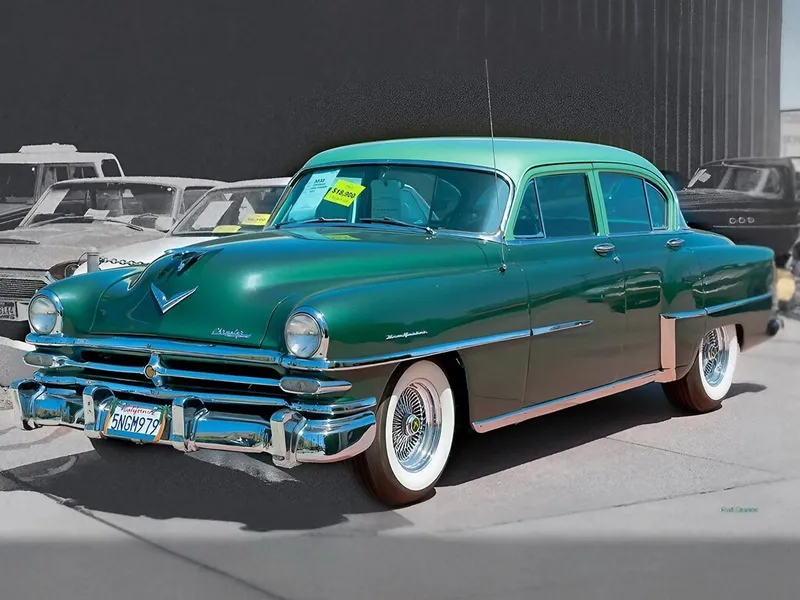 Chrysler New Yorker 3-й рестайлинг 1952, седан, 3 поколение, C56 (10.1952 - 09.1953)