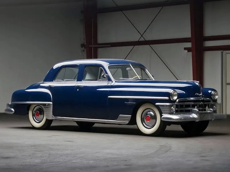 Chrysler New Yorker рестайлинг 1950, седан, 3 поколение, C49N (01.1950 - 12.1950)