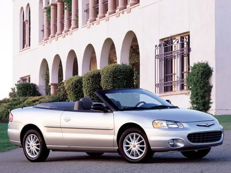 Chrysler Sebring 2000, открытый кузов, 2 поколение, JR (09.2000 - 01.2003)