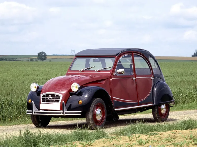 Citroen 2CV 1949, хэтчбек 5 дв., 1 поколение (07.1949 - 09.1990)