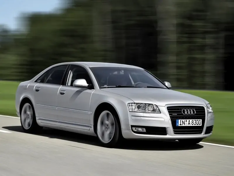 Audi A8 2-й рестайлинг 2007, седан, 2 поколение, D3 (09.2007 - 10.2009)