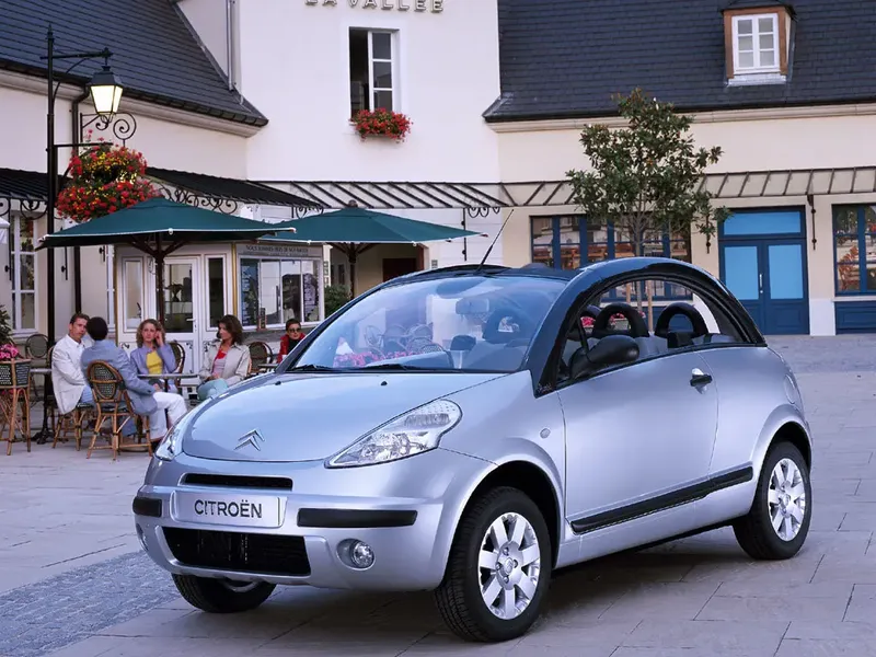 Citroen C3 2003, открытый кузов, 1 поколение (09.2003 - 09.2006)