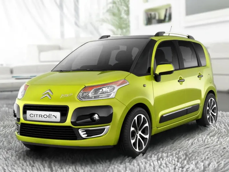 Citroen C3 Picasso 2009, минивэн, 1 поколение (04.2009 - 12.2012)