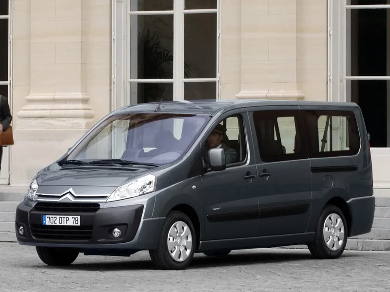 Citroen Jumpy 2007, минивэн, 2 поколение (04.2007 - 08.2013)