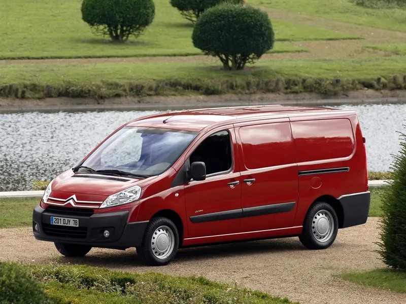Citroen Jumpy 2007, цельнометаллический фургон, 2 поколение (04.2007 - 08.2013)
