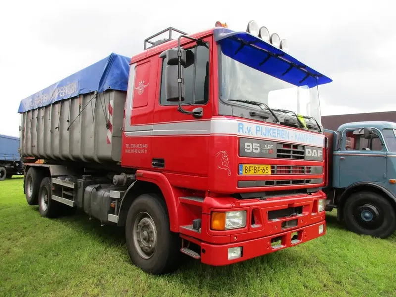 DAF 95 6x2 1987, шасси, 1 поколение (09.1987 - 01.1998)