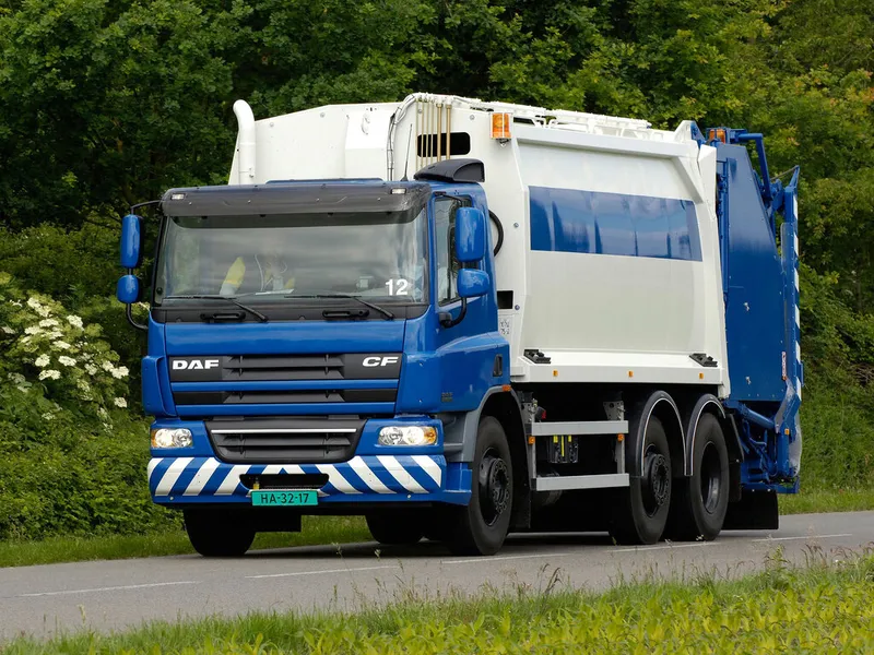 DAF CF 6x2 2006, шасси, 2 поколение (01.2006 - н.в.)
