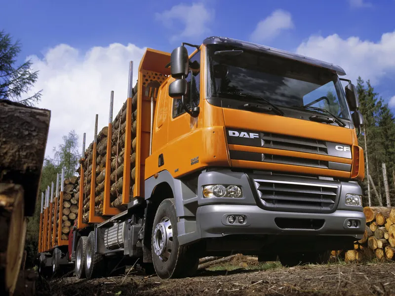DAF CF 6x4 2006, шасси, 2 поколение (01.2006 - н.в.)