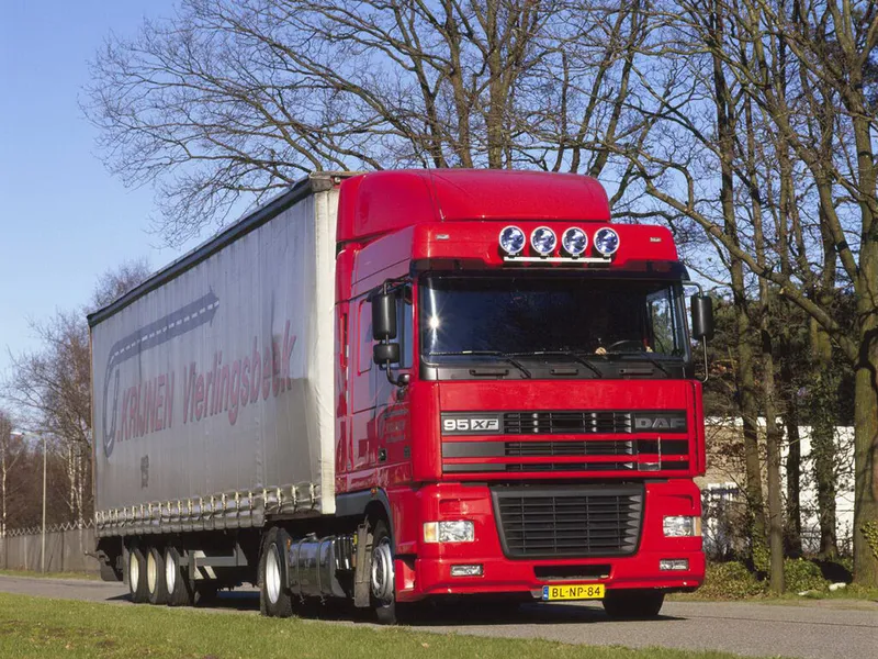 DAF XF 4x2 1997, седельный тягач, 1 поколение, 95XF (06.1997 - 10.2002)