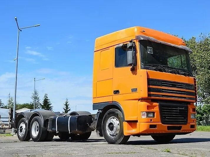 DAF XF 6x2 1997, шасси, 1 поколение, 95XF (06.1997 - 10.2002)