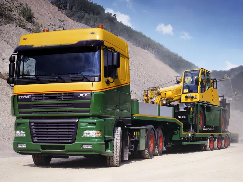 DAF XF 6x4 2002, седельный тягач, 2 поколение, XF95 (10.2002 - 09.2006)