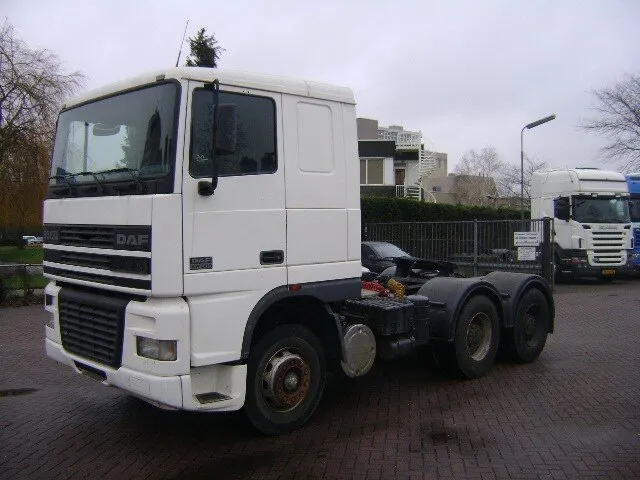 DAF XF 6x4 1997, шасси, 1 поколение, 95XF (06.1997 - 10.2002)
