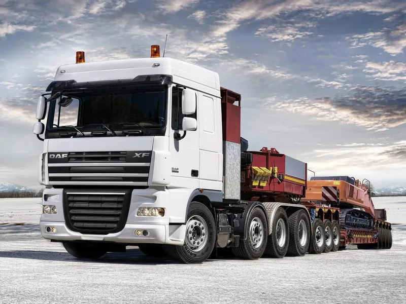 DAF XF 8x4 2006, седельный тягач, 3 поколение, XF105 (01.2006 - н.в.)