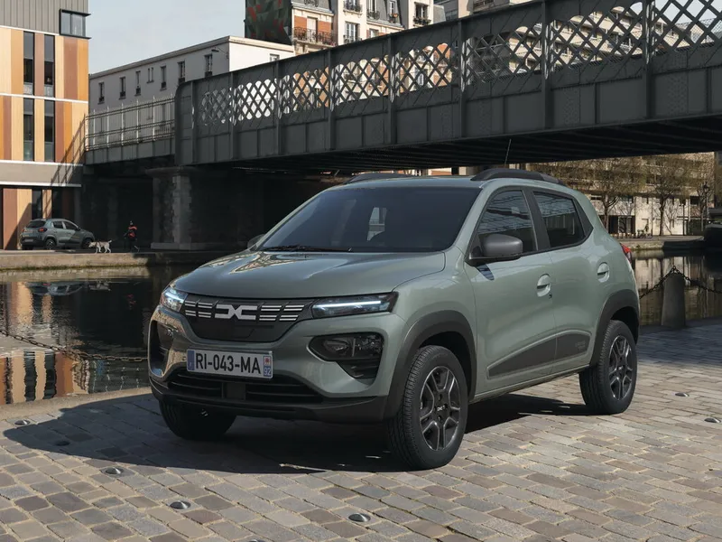 Dacia Spring рестайлинг 2022, хэтчбек 5 дв., 1 поколение (06.2022 - н.в.)