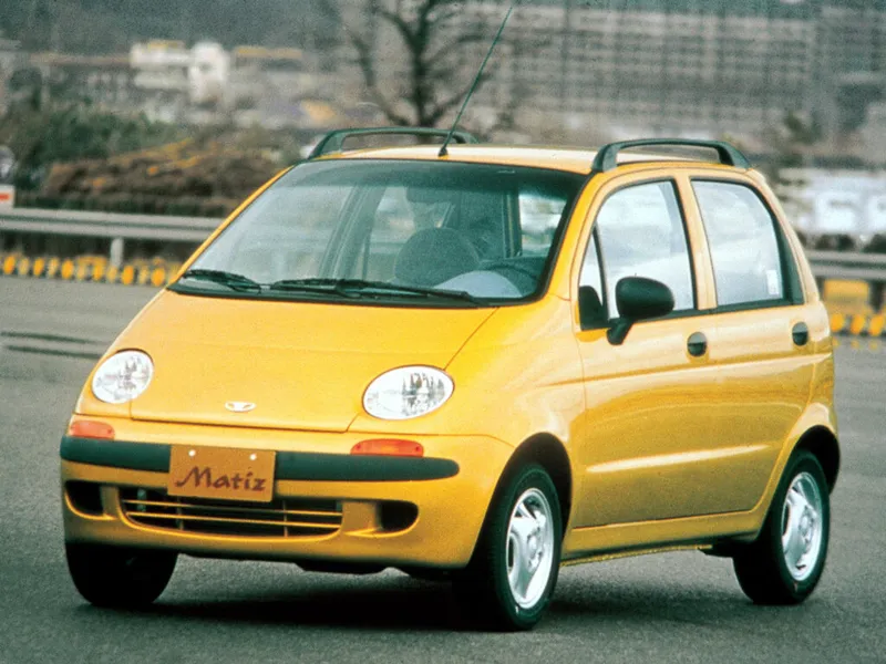 Daewoo Matiz 1998, хэтчбек 5 дв., 1 поколение, M100 (04.1998 - 07.2000)