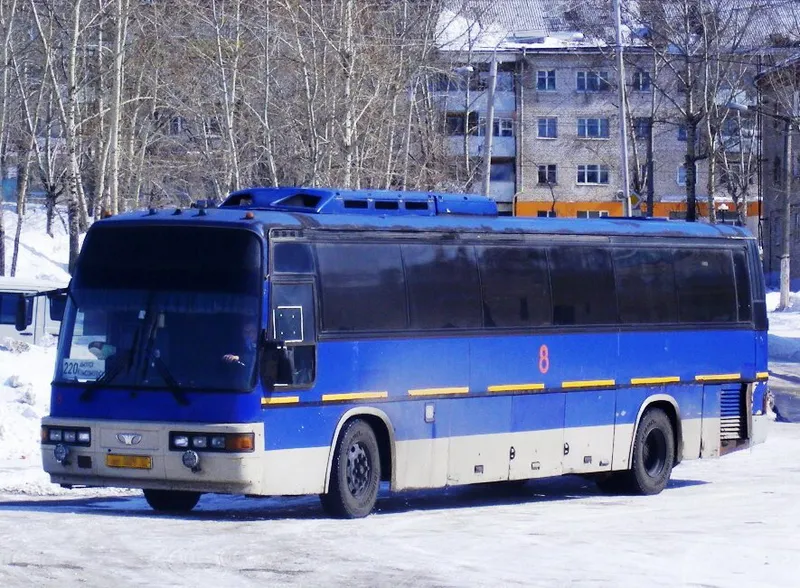 Daewoo BH120 1992, автобус, 3 поколение, BH120F (01.1992 - 12.1996)
