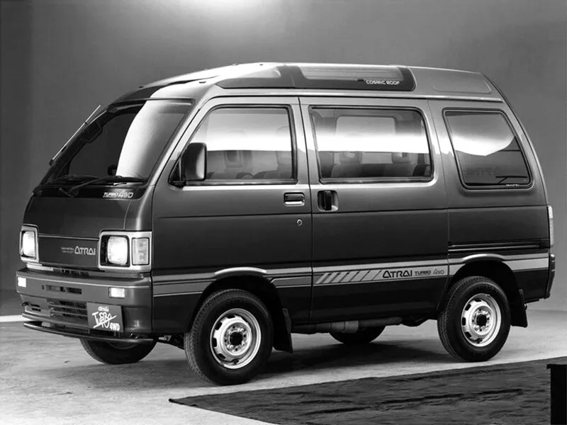 Daihatsu Atrai 1986, минивэн, 2 поколение, S80V/S81V (05.1986 - 09.1988)