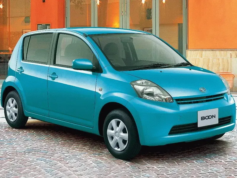 Daihatsu Boon 2004, хэтчбек 5 дв., 1 поколение, M300 (06.2004 - 11.2006)