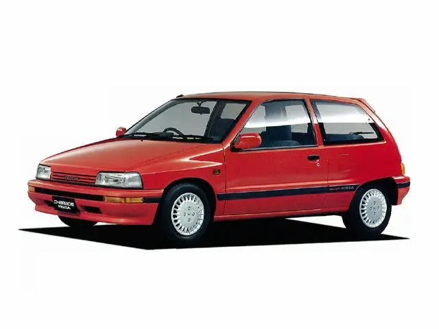 Daihatsu Charade рестайлинг 1989, хэтчбек 3 дв., 3 поколение, G100 (02.1989 - 12.1992)