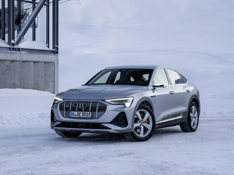 Audi e-tron Sportback 2019, джип/suv 5 дв., 1 поколение (11.2019 - 12.2022)