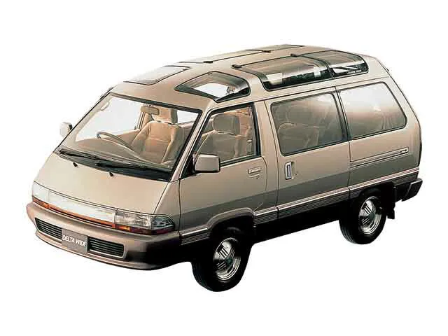 Daihatsu Delta рестайлинг 1988, минивэн, 2 поколение (08.1988 - 12.1991)
