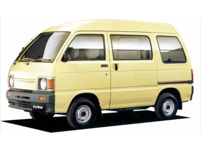 Daihatsu Hijet 1986, минивэн, 7 поколение, S80/S81 (05.1986 - 03.1990)
