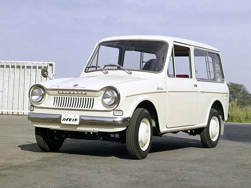 Daihatsu Hijet 1961, минивэн, 1 поколение, L35/L36 (05.1961 - 11.1967)