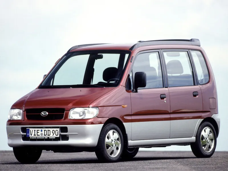 Daihatsu Move 1999, хэтчбек 5 дв., 2 поколение (07.1999 - 01.2002)