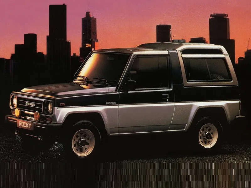 Daihatsu Rocky 1984, джип/suv 3 дв., 1 поколение (10.1984 - 09.1987)