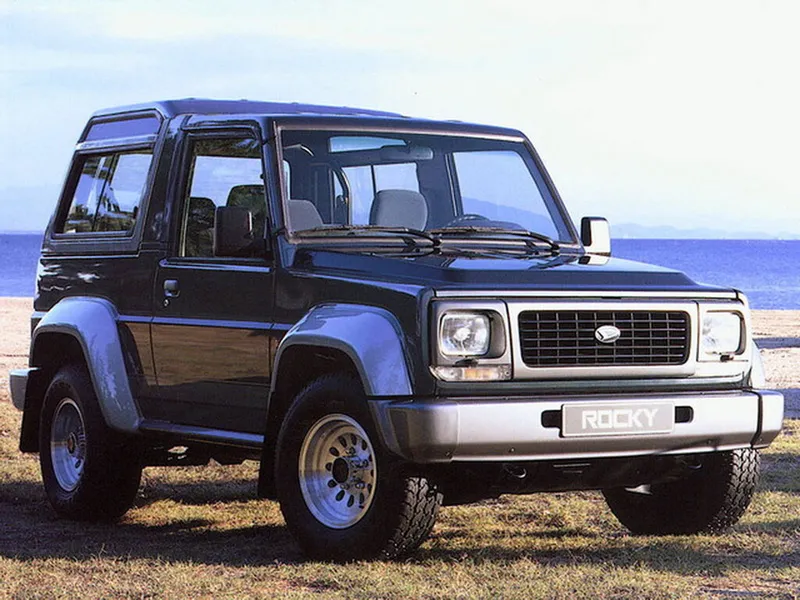 Daihatsu Rocky 2-й рестайлинг 1993, джип/suv 3 дв., 1 поколение (10.1993 - 09.2002)