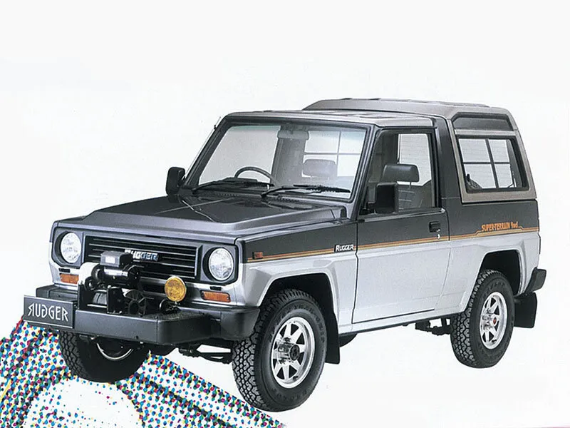 Daihatsu Rugger 1984, джип/suv 3 дв., 1 поколение (04.1984 - 08.1987)