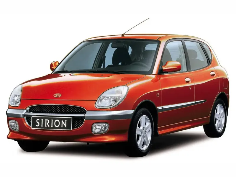 Daihatsu Sirion 1998, хэтчбек 5 дв., 1 поколение, M100 (01.1998 - 11.2001)