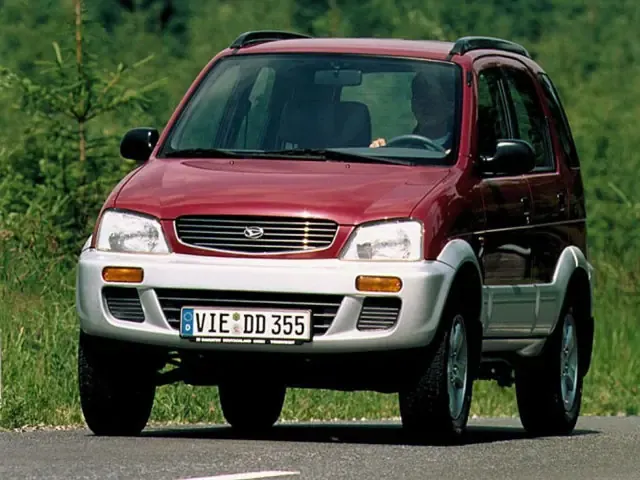 Daihatsu Terios 1997, джип/suv 5 дв., 1 поколение, J100 (07.1997 - 05.2000)