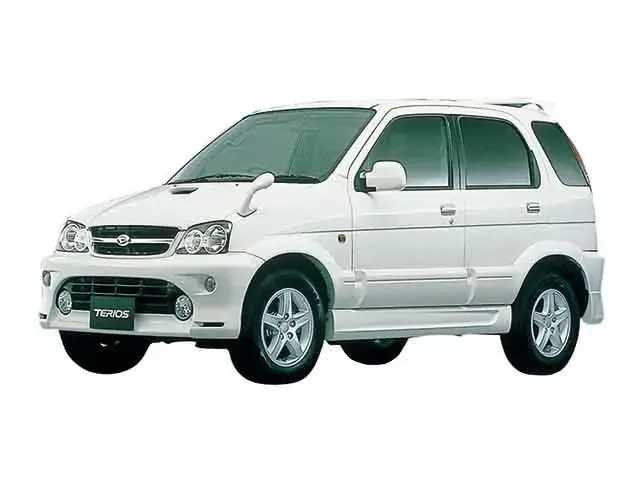 Daihatsu Terios рестайлинг 2000, джип/suv 5 дв., 1 поколение (05.2000 - 01.2006)