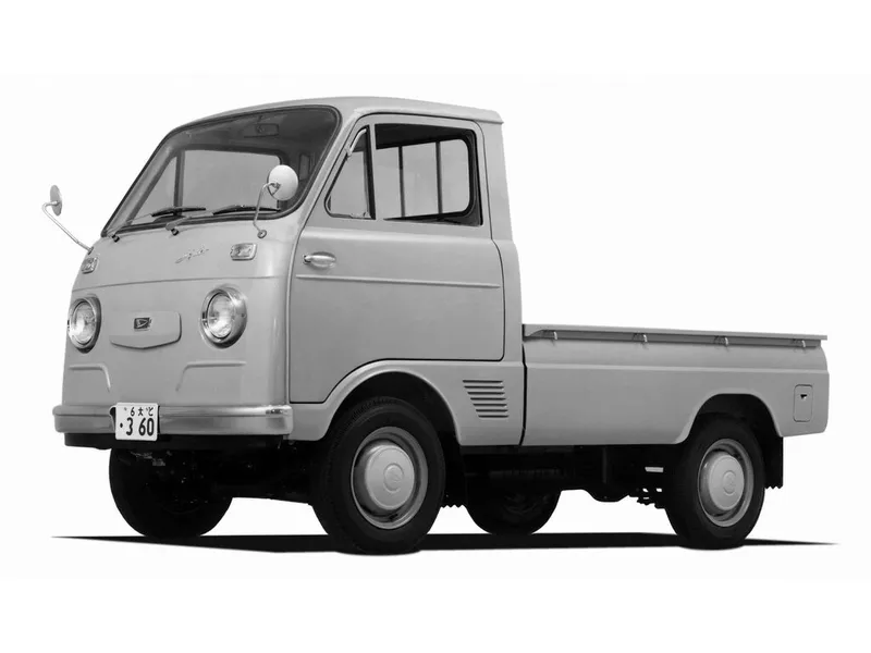 Daihatsu Hijet Truck 1964, бортовой грузовик, 2 поколение, S35/S36 (04.1964 - 04.1968)