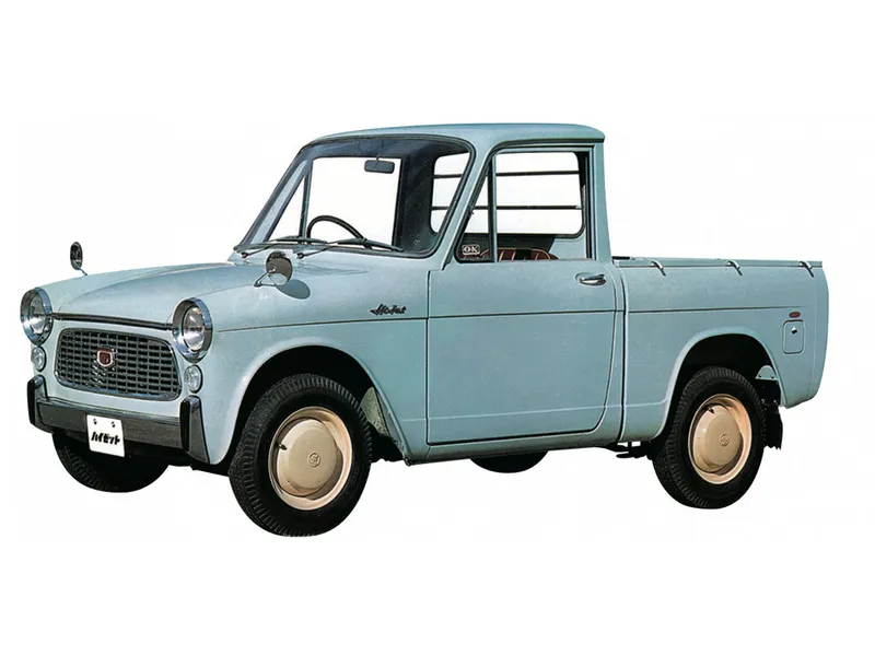 Daihatsu Hijet Truck 1960, бортовой грузовик, 1 поколение, L35/L36 (11.1960 - 11.1967)