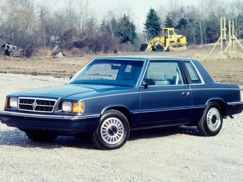 Dodge Aries рестайлинг 1984, купе, 1 поколение (10.1984 - 12.1988)