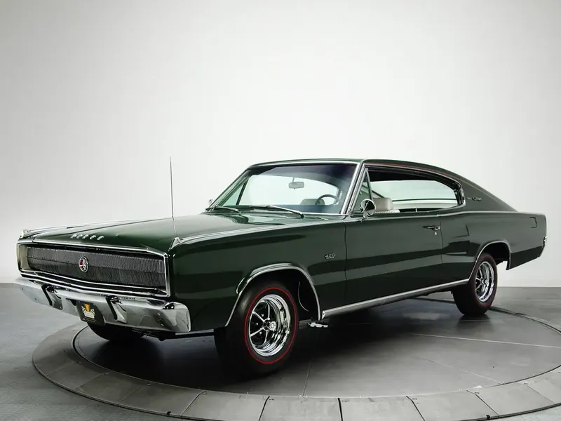 Dodge Charger рестайлинг 1966, купе, 1 поколение (09.1966 - 08.1967)