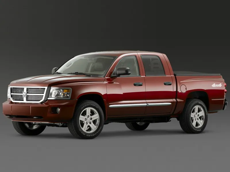 Dodge Dakota рестайлинг 2007, пикап, 3 поколение (02.2007 - 08.2011)